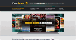 Desktop Screenshot of flyer-design24.com